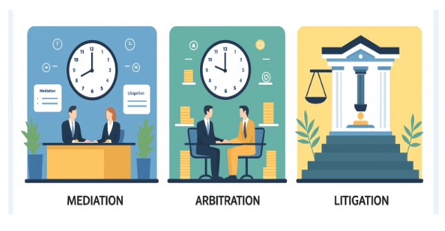 Mediation vs. Arbitration vs. Litigation in Maryland: Pros, Costs & When to Use Each
