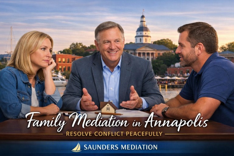 Family Mediation in Annapolis: Resolve Conflict Peacefully With Saunders Mediation