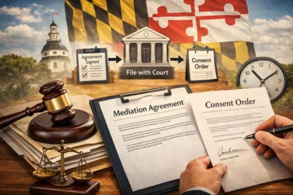 What Happens After Mediation In Maryland? Agreement Steps, Filing, And Consent Orders