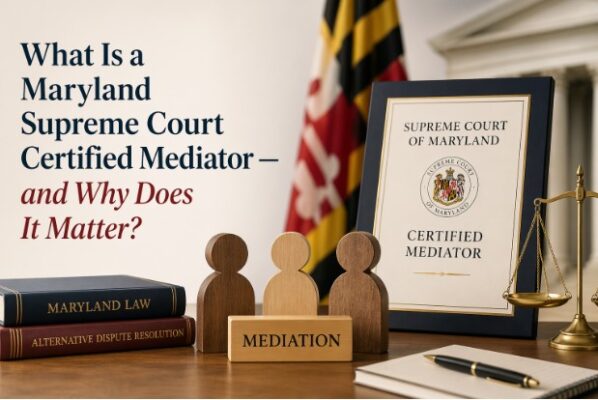 What Is a Maryland Supreme Court Certified Mediator — and Why Does It Matter?